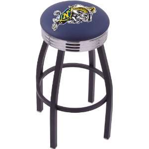  United States Naval Academy Steel Stool with 2.5 Ribbed 