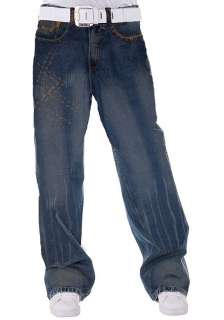 HOT!! Miskeen Hippie Print Pockets Design Jeans Sz 32  