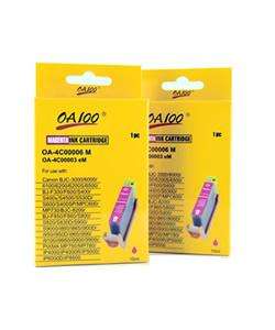 Magenta Ink Cartridge for Canon BCI 6M (Pack of 2)  