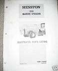 hesston parts  