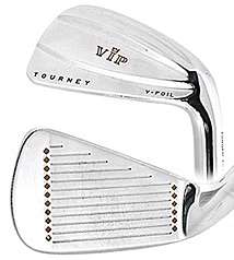 MACGREGOR VIP V FOIL 1025 CM IRONS 3 PW (8PC) RIFLE FLIGHTED 6.0 STEEL 