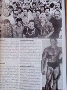 MUSCLEMAG bodybuilding mag/Arnold Schwarzenegger 1 11  