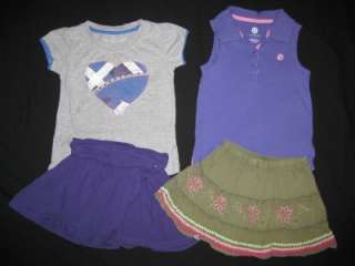 HUGE USED BABY GIRL 4T 5T SPRING SUMMER CLOTHES Dresses Outfits Play 