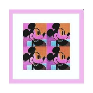  The Art of Mickey Mouse Framed Print by Andy Warhol