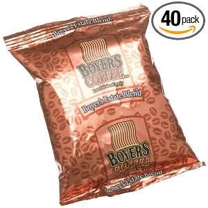 Boyers Coffee Estate Blend #3, 2 Ounce Bags (Pack of 40)