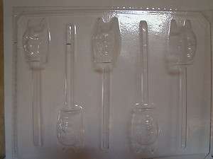 BATMAN HEADS CHOCOLATE CANDY MOLD MOLDS PARTY FAVORS  