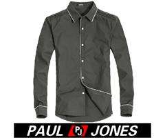 PAUL JONES NWT Men’s Casual Slim Stylish Dress Shirts Fit blouse US 