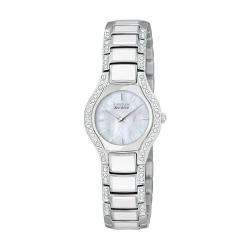 Citizen Womens Normandie White Mother of Pearl Watch  Overstock 