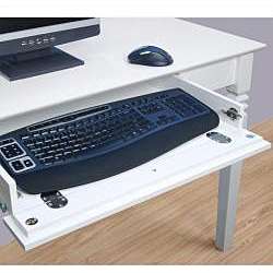 White Solid Wood Desk  Overstock