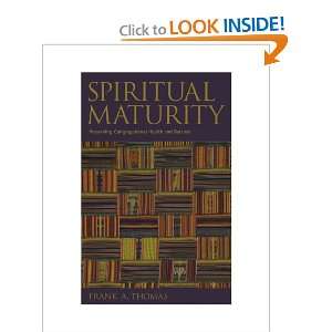  Spiritual Maturity Preserving Congregational Health and 