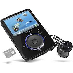   Sansa Fuze 8GB Multimedia MP3 Player (Refurbished)  Overstock