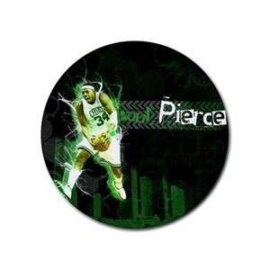    Boston Celtics Paul Pierce Round Mouse Pad: Office Products
