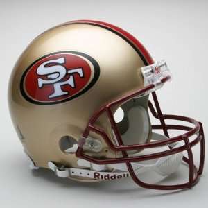 San Francisco 49ers Full Size Authentic Riddell Helmet