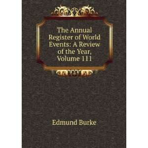  The Annual Register of World Events A Review of the Year 