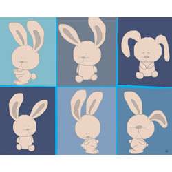 Ankan Yoga Bunnies Gallery wrapped Canvas Art  Overstock