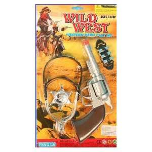    Wild West 5 pc. GUN SET w/ BOOT SPURS toy game: Everything Else