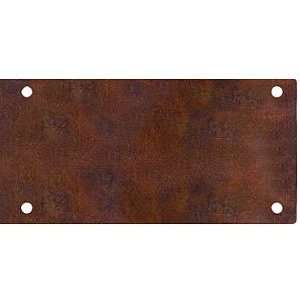 Kick Plates for Doors. Solid Steel Kick Plate With Weathered Rust 