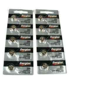 10 Energizer Batteries 377 376 Brand New SR626W 626  