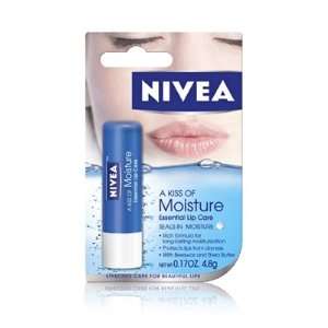  Nivea Kiss Of Moisture Essential Lip Care .17oz: Health 