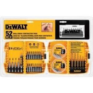 DeWalt 52 Piece Drill/Driver Contractor Set Brand New  