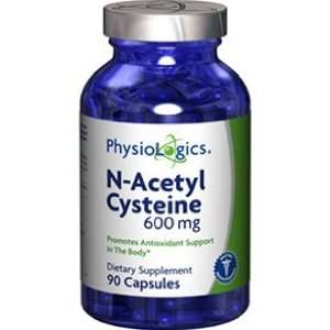  Physiologics   N Acetyl Cysteine 600 mg 90 caps Health 