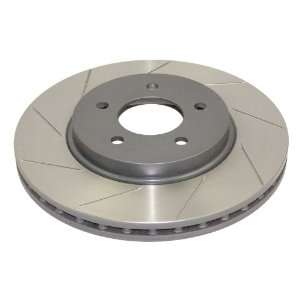   Street Slotted Front Vented Right Hand Disc Brake Rotor Automotive