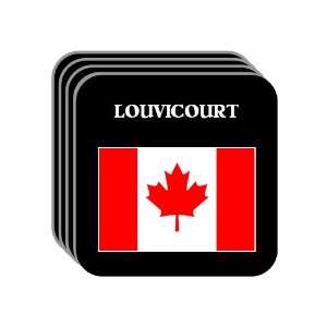  Canada   LOUVICOURT Set of 4 Mini Mousepad Coasters 