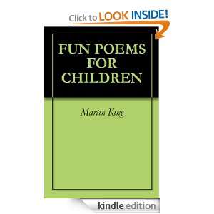 FUN POEMS FOR CHILDREN Martin King  Kindle Store