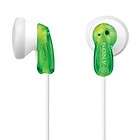 SONY FASHION EARBUD HEADPHONES 18 22K Hz NEW GREEN FREE