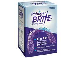 RETAINER BRITE CLEANING TABLETS   96 Tablets  