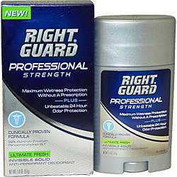 Right Guard Ultimate Fresh Mens Professional Strength 1.8 oz 