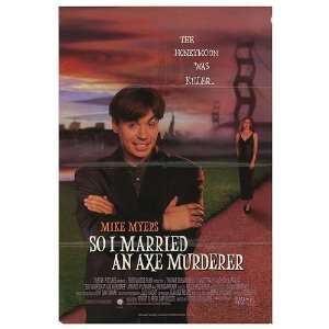  So I Married An Axe Murderer Original Movie Poster, 27 x 