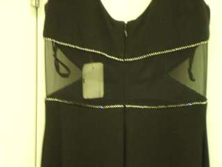 NEW HUEY WALTZER  DRESS BLACK sz 4  