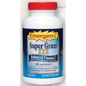  Alacer Corp Super Gram III 90 tablets: Health & Personal 