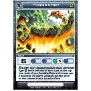  Chaotic Rare TERRAPORT Card w/Unused Code Toys & Games
