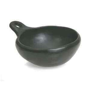   Clay Black Dish Round Black Gold  Fair Trade Gifts: Home & Kitchen