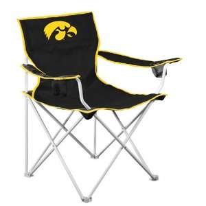  Iowa Hawkeyes Deluxe Chair: Sports & Outdoors