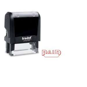  Trodat PAID Self Inking Rubber Stamp