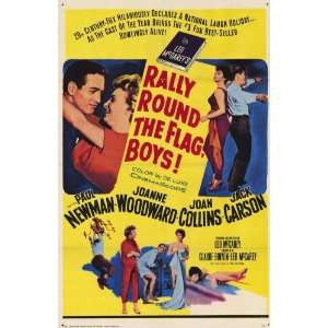  Rally Round the Flag, Boys Movie Poster (11 x 17 Inches 