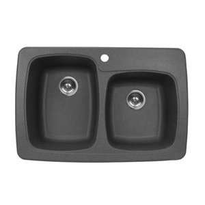 Kindred Sinks KGDCA2233 9 Combination Granite Drop In Sink 