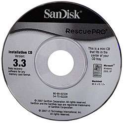 SanDisk RescuePro Recovery Software  