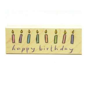  Hero Arts Rubber Stamp   Birthday Candles