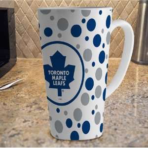  Toronto Maple Leafs Polkadot 16 oz. Ceramic Latte Mug 