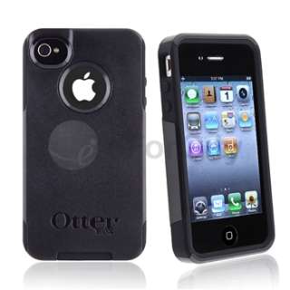 OTTERBOX COMMUTER CASE For IPHONE 4 G 4S VERIZON AT&T SPRINT BLACK NEW 