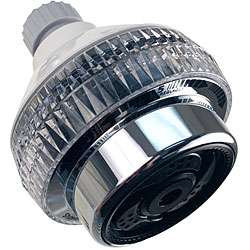 Waterpik Chrome Fixed mount 5 setting Showerhead  