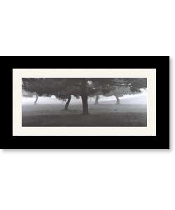 Richard Calvo Trees in the Fog Framed Print  