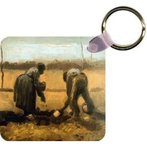  Van Gogh Art Planting Art Key Chain   Ideal Gift for all 