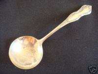 US Silver Company Scroll & Feather Pattern Ladle  