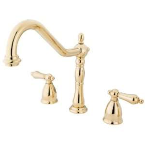   Kitchen Faucet, Polished Brass (Not CA/VT Compliant)