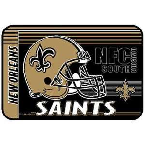    New Orleans Saints NFL Floor Mat (20x30): Sports & Outdoors